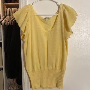 Ruffle sleeve top
